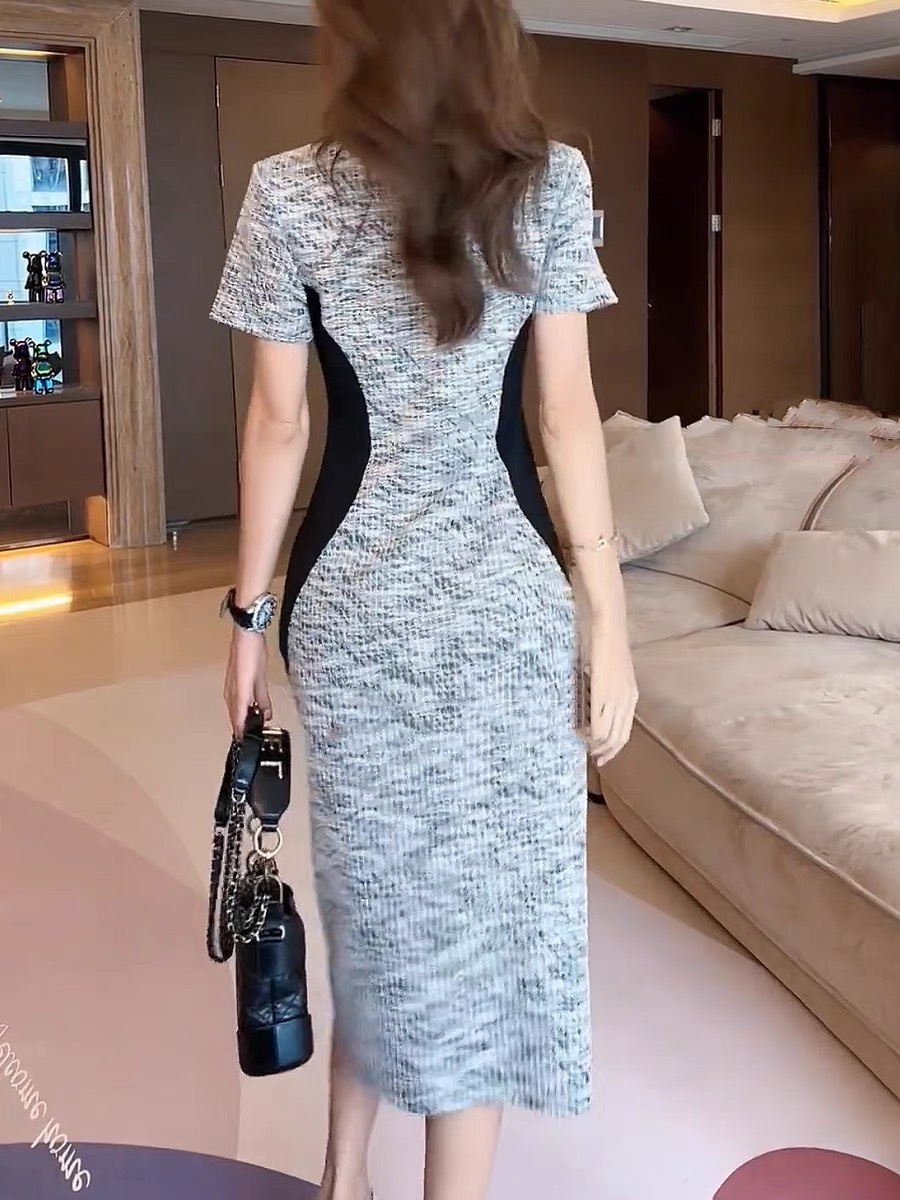 ĐẦM BODY THUN CHỮ ĐÁ CAO CẤP